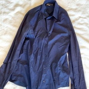 Vince blue dress shirt
